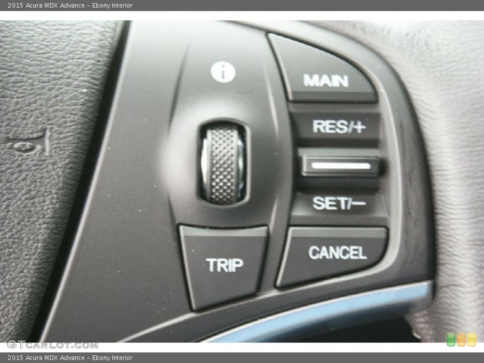 Ebony Interior Controls for the 2015 Acura MDX Advance #94577542