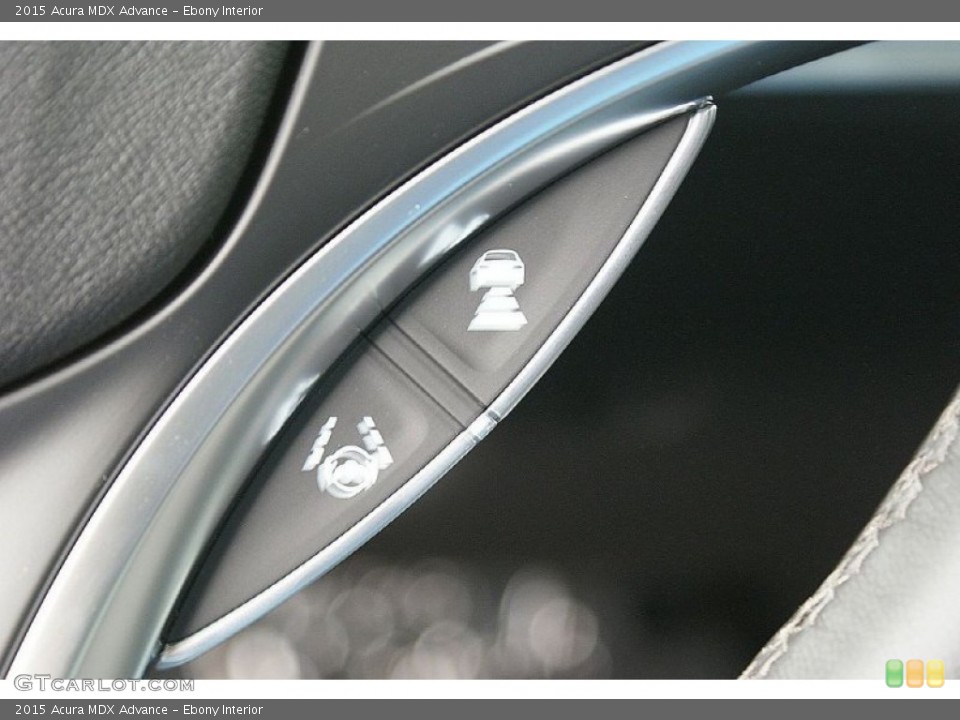 Ebony Interior Controls for the 2015 Acura MDX Advance #94577563