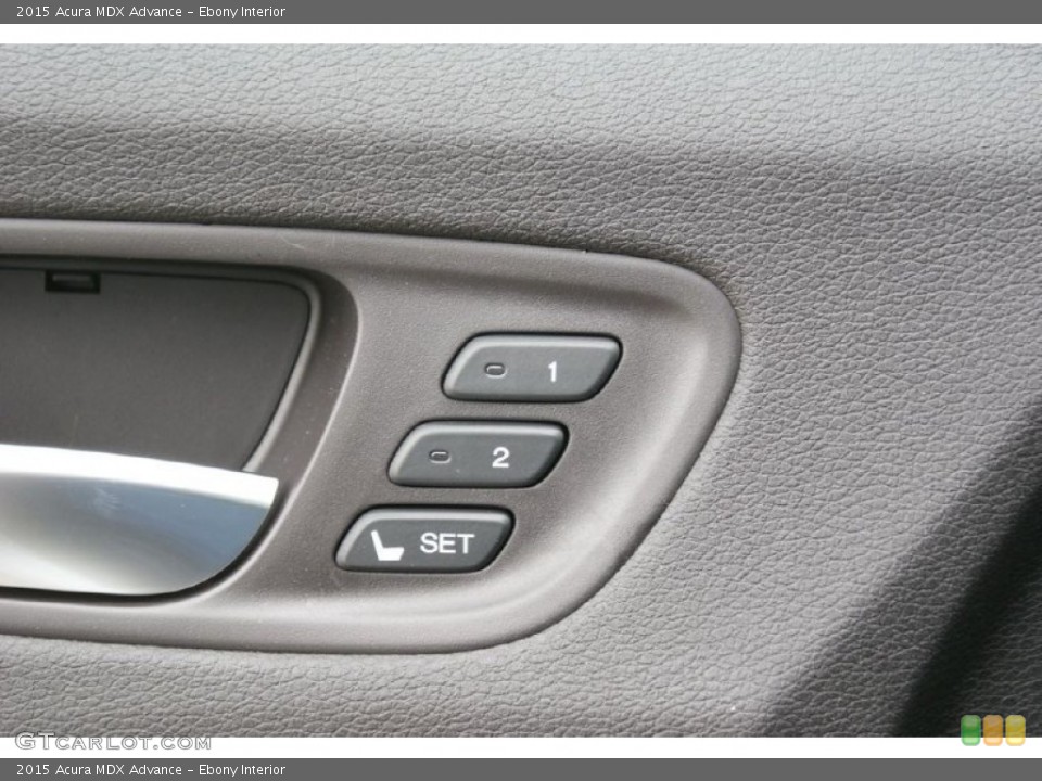 Ebony Interior Controls for the 2015 Acura MDX Advance #94577621