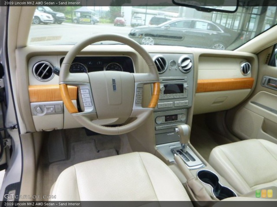 Sand Interior Photo for the 2009 Lincoln MKZ AWD Sedan #94580029