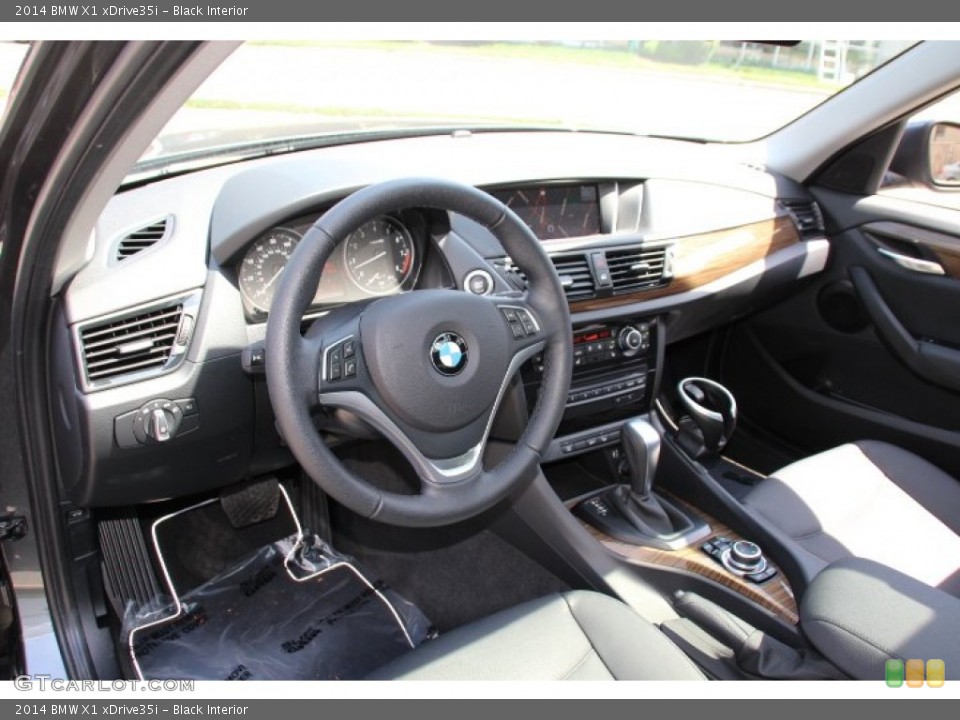 Black 2014 BMW X1 Interiors