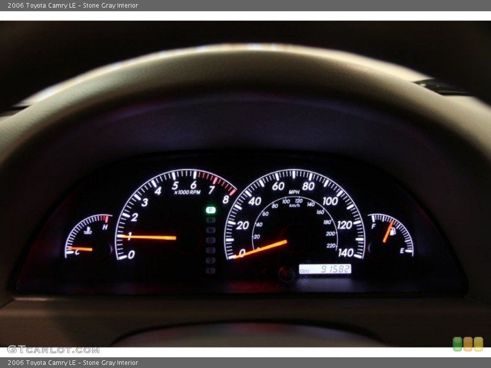 Stone Gray Interior Gauges for the 2006 Toyota Camry LE #94581145