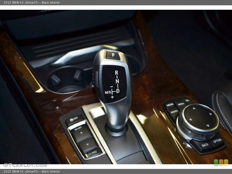 Black Interior Transmission for the 2015 BMW X3 xDrive35i #94584505
