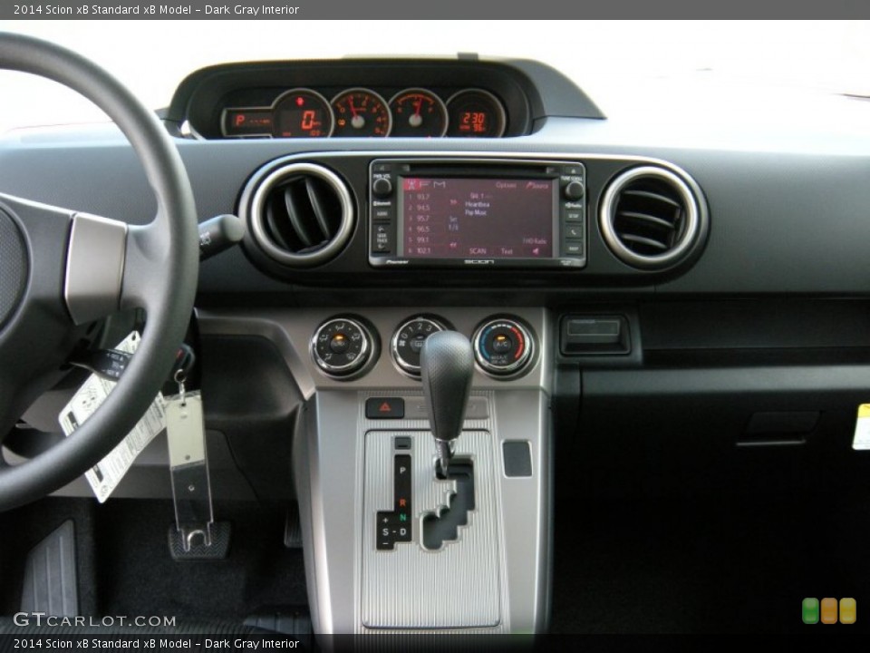 Dark Gray Interior Controls for the 2014 Scion xB  #94595557