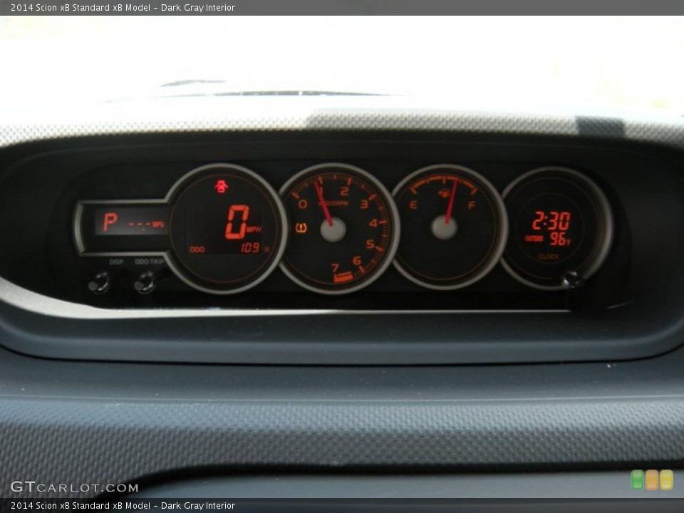 Dark Gray Interior Gauges for the 2014 Scion xB  #94595583