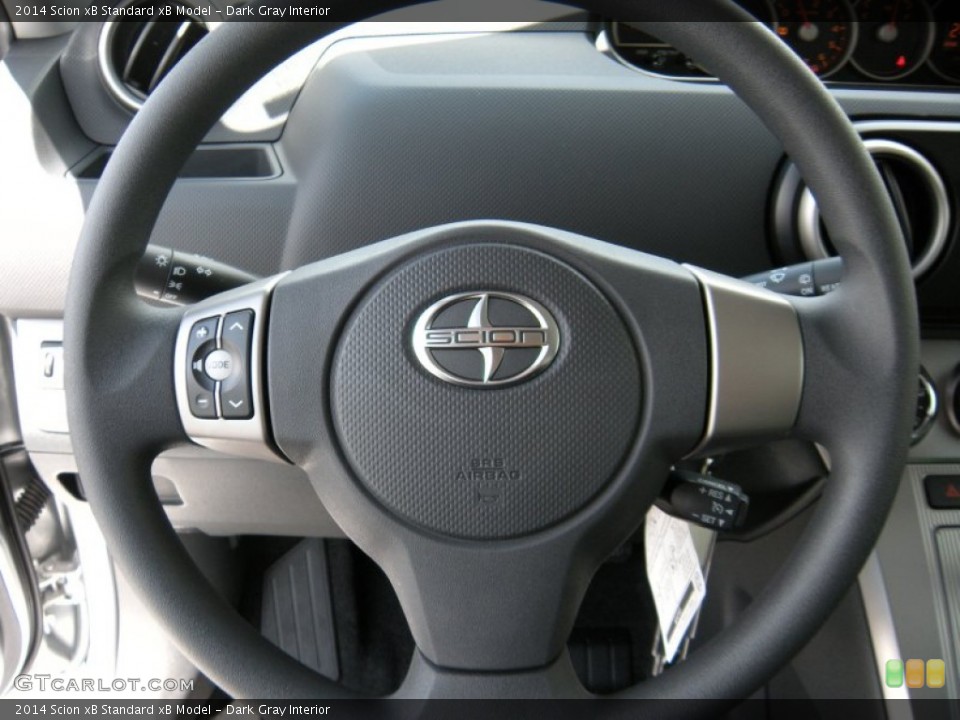 Dark Gray Interior Steering Wheel for the 2014 Scion xB  #94595680