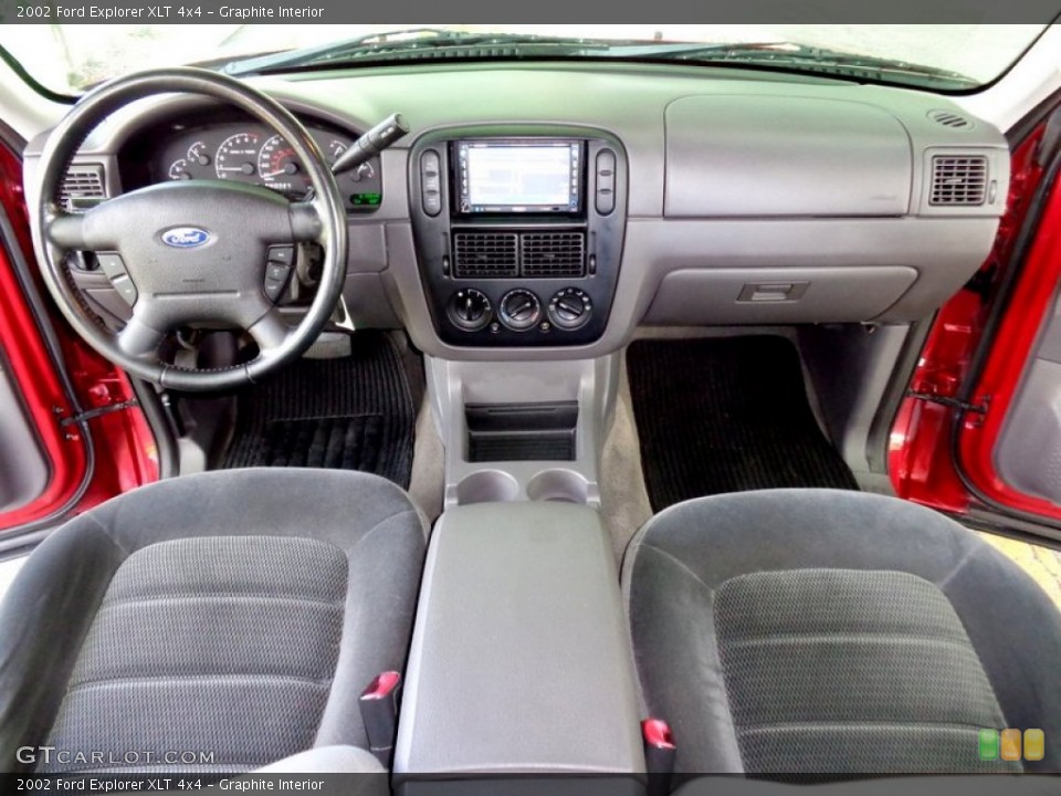 Graphite Interior Photo for the 2002 Ford Explorer XLT 4x4 #94625731