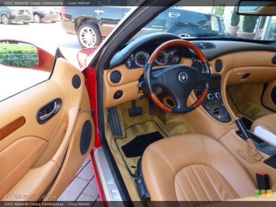Cuoio 2002 Maserati Coupe Interiors