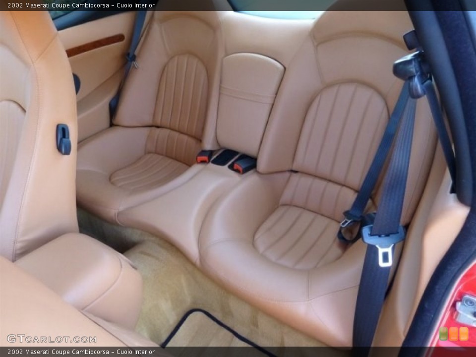 Cuoio Interior Rear Seat for the 2002 Maserati Coupe Cambiocorsa #94627678