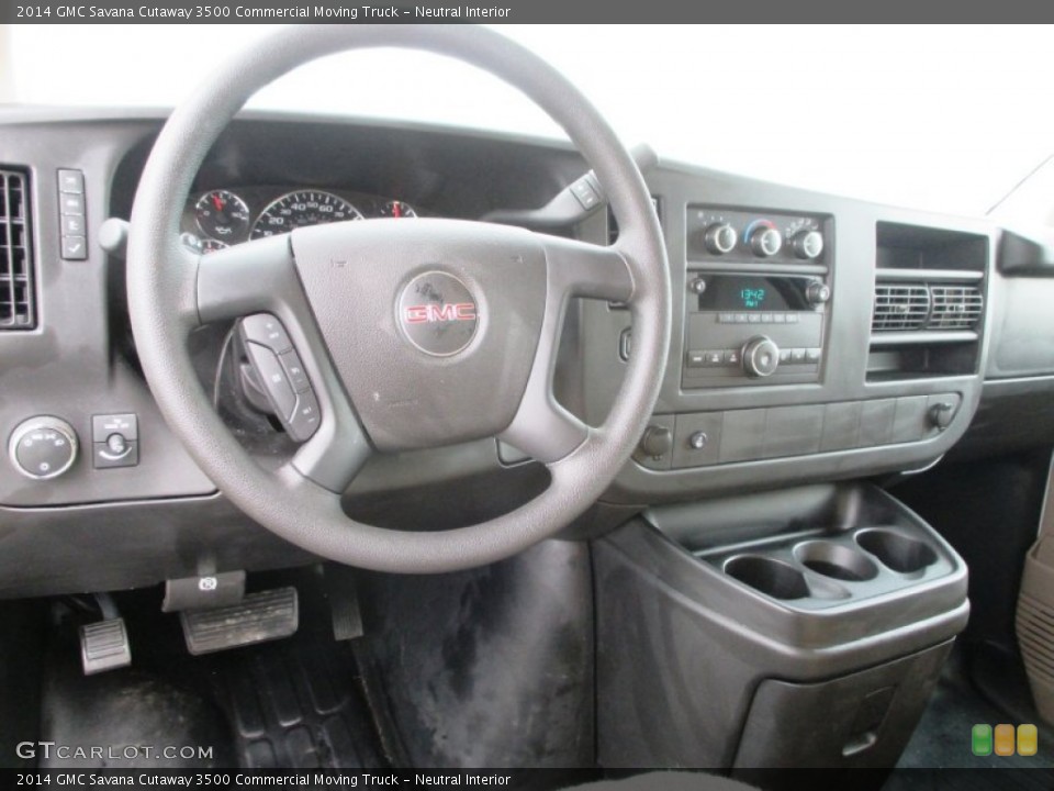Neutral Interior Dashboard for the 2014 GMC Savana Cutaway 3500 Commercial Moving Truck #94636246