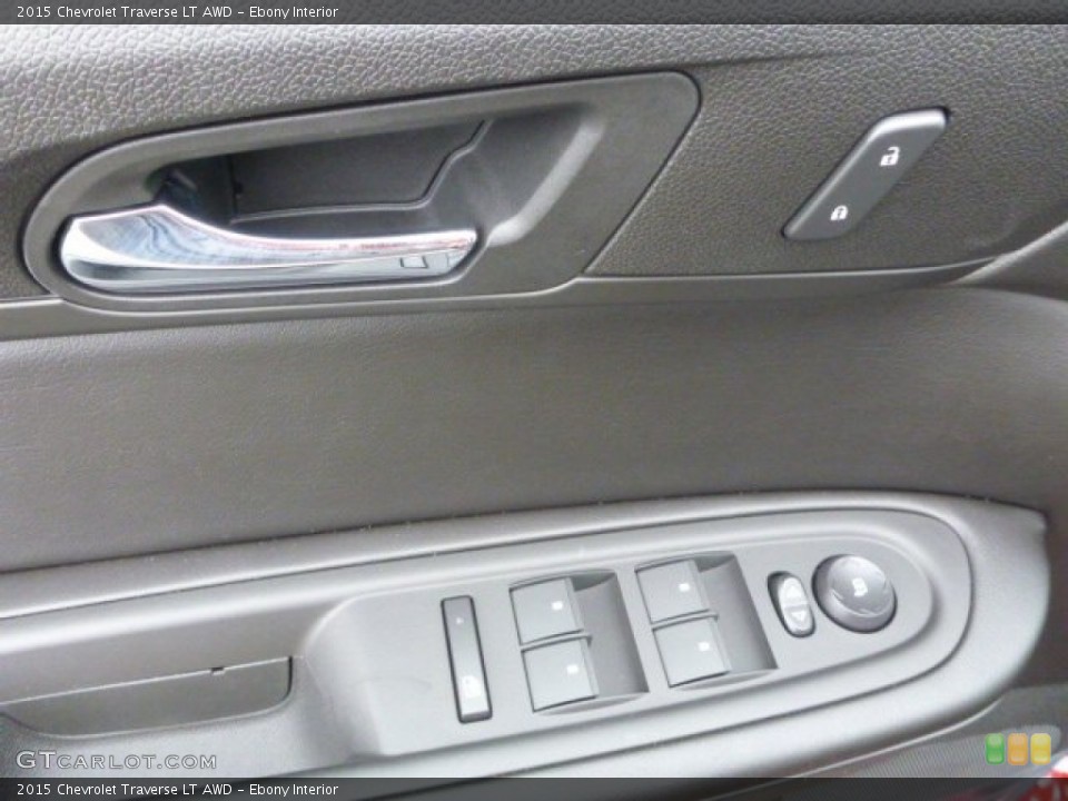 Ebony Interior Controls for the 2015 Chevrolet Traverse LT AWD #94641377