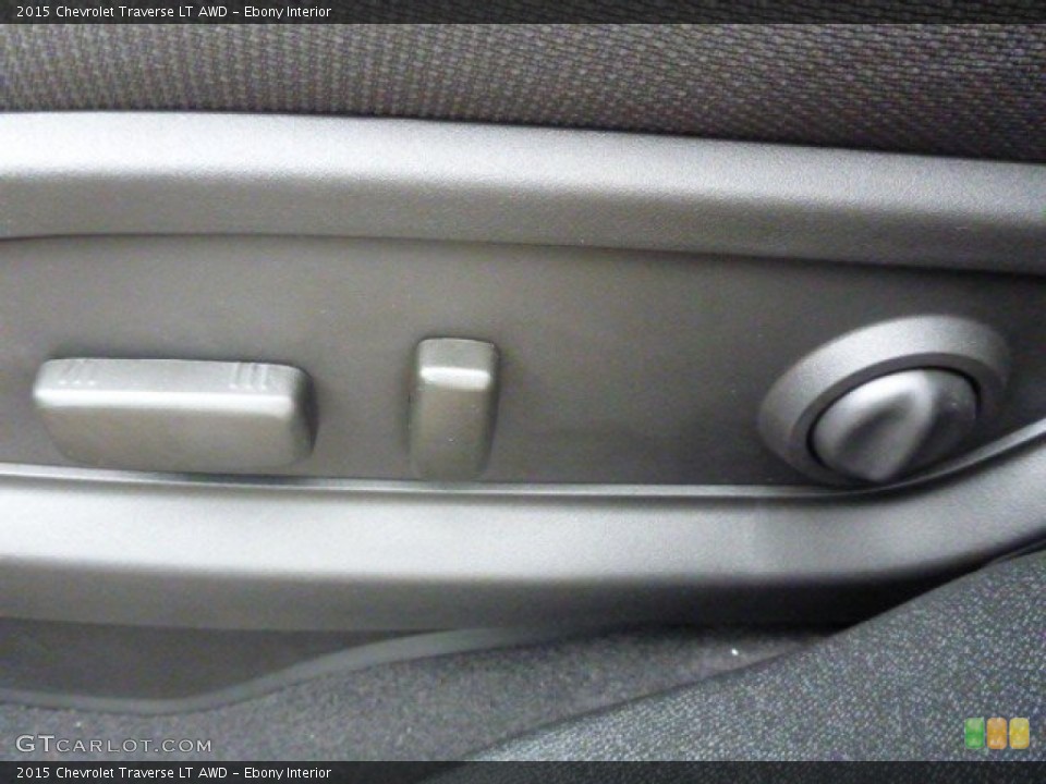 Ebony Interior Controls for the 2015 Chevrolet Traverse LT AWD #94641425