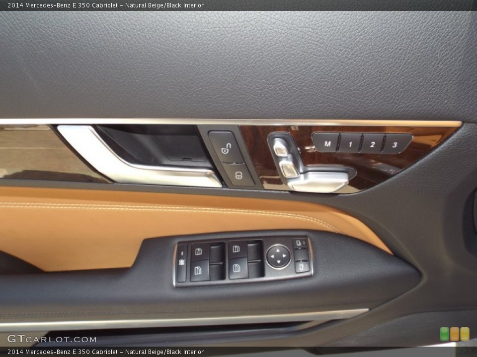 Natural Beige/Black Interior Door Panel for the 2014 Mercedes-Benz E 350 Cabriolet #94642430