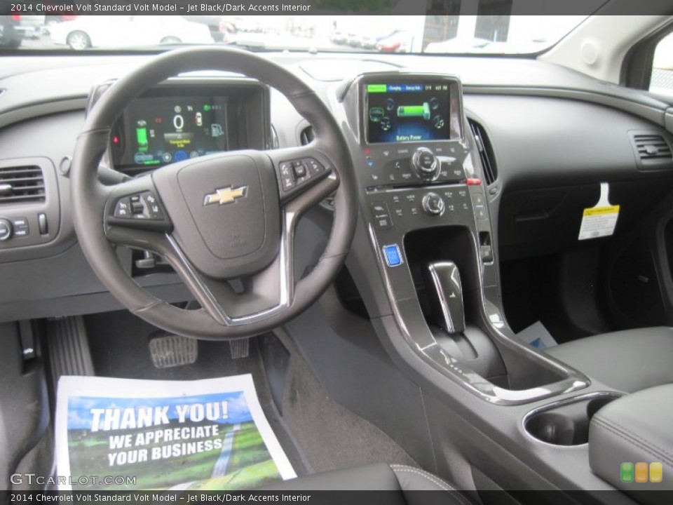 Jet Black/Dark Accents Interior Dashboard for the 2014 Chevrolet Volt  #94644767