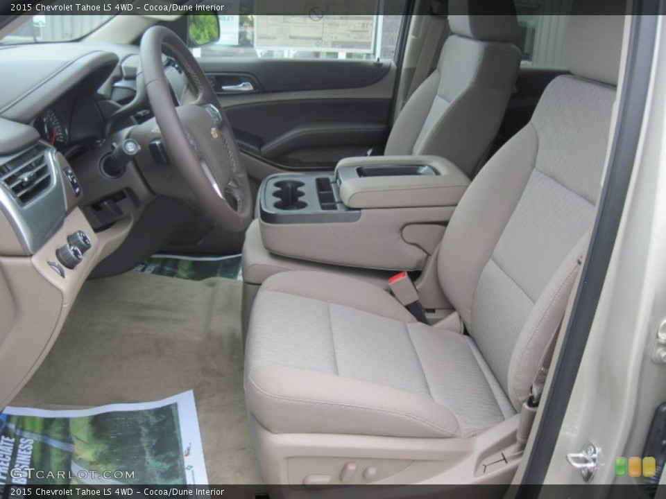 Cocoa/Dune 2015 Chevrolet Tahoe Interiors