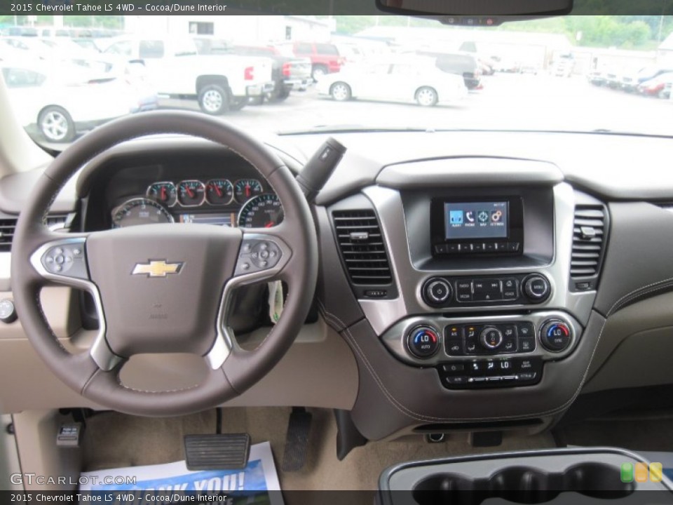 Cocoa Dune Interior Dashboard For The 2015 Chevrolet Tahoe