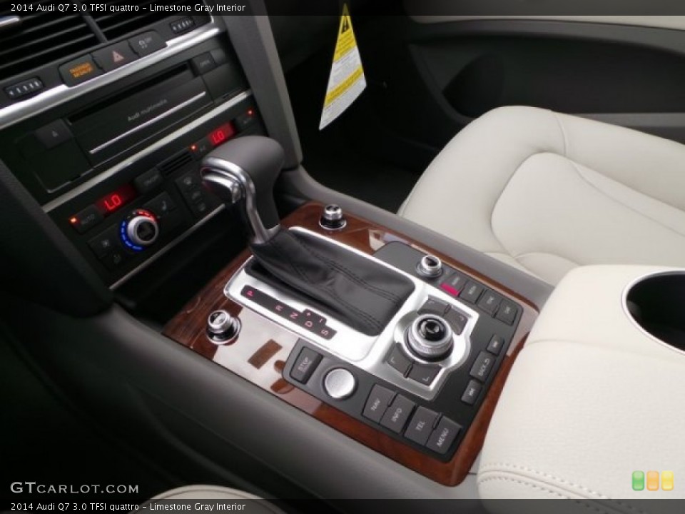 Limestone Gray Interior Transmission for the 2014 Audi Q7 3.0 TFSI quattro #94653257