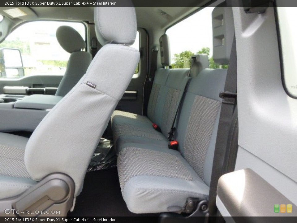 Steel Interior Rear Seat for the 2015 Ford F350 Super Duty XL Super Cab 4x4 #94654932