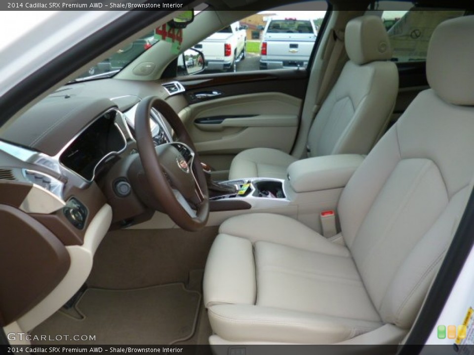 Shale/Brownstone Interior Photo for the 2014 Cadillac SRX Premium AWD #94659452