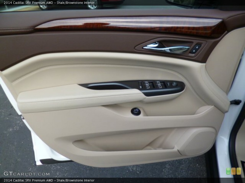 Shale/Brownstone Interior Door Panel for the 2014 Cadillac SRX Premium AWD #94659464