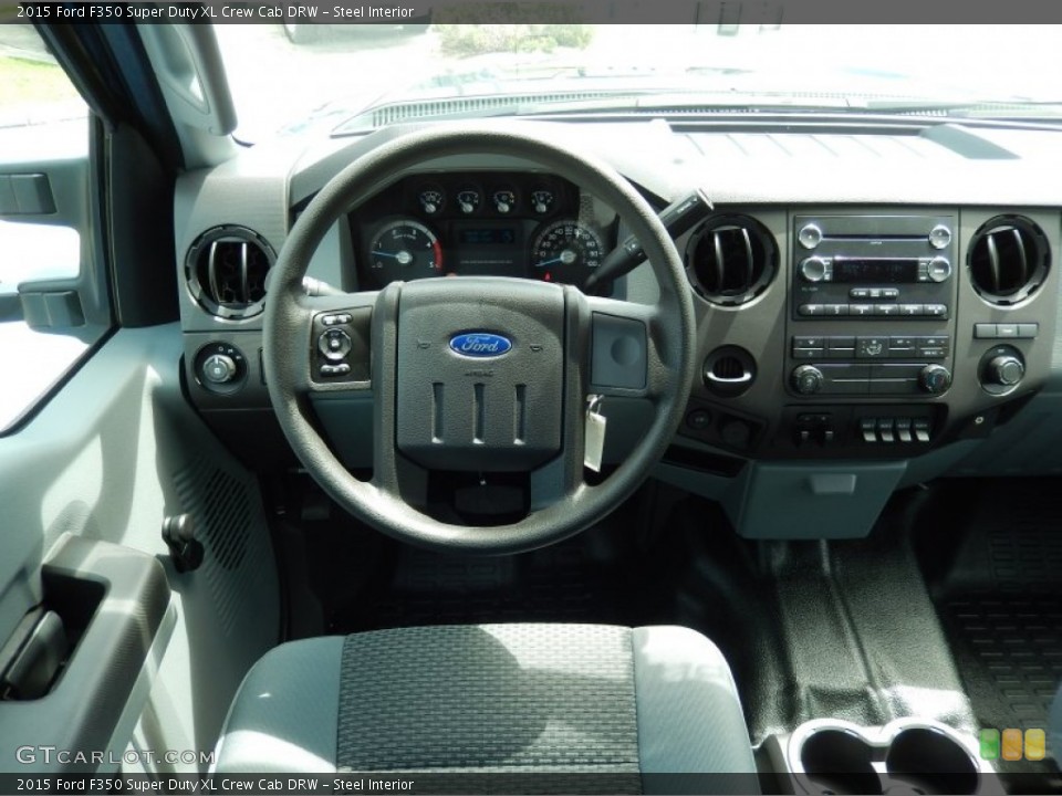 Steel Interior Dashboard for the 2015 Ford F350 Super Duty XL Crew Cab DRW #94663061