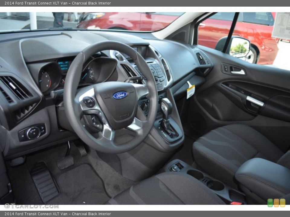 Charcoal Black Interior Photo for the 2014 Ford Transit Connect XLT Van #94665227