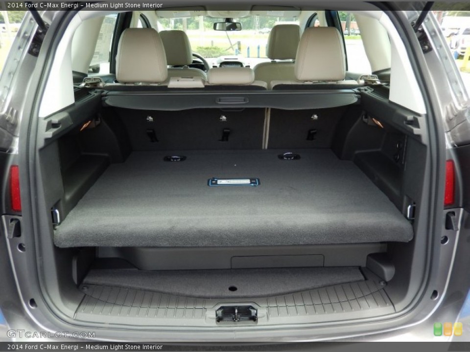 Medium Light Stone Interior Trunk for the 2014 Ford C-Max Energi #94665233
