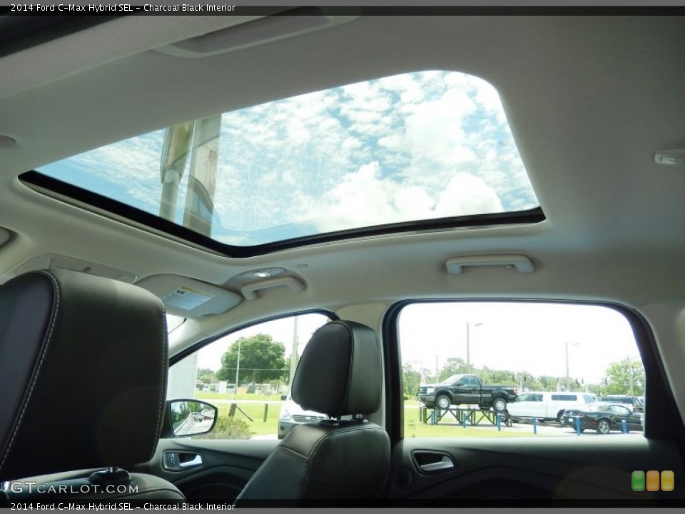 Charcoal Black Interior Sunroof for the 2014 Ford C-Max Hybrid SEL #94665653