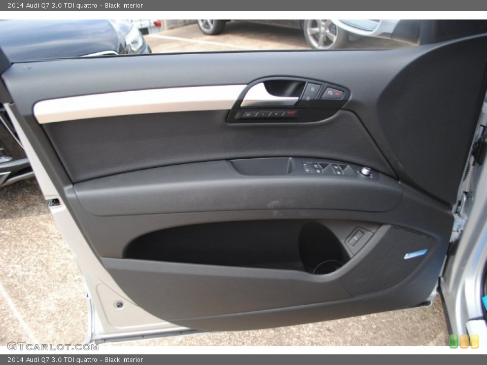 Black Interior Door Panel for the 2014 Audi Q7 3.0 TDI quattro #94672451