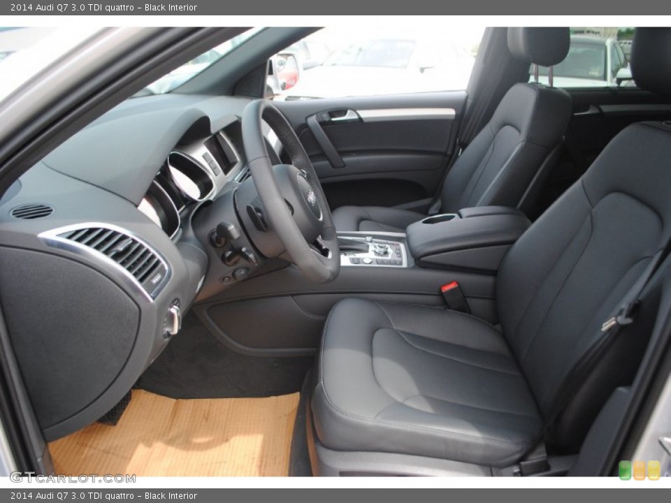 Black Interior Photo for the 2014 Audi Q7 3.0 TDI quattro #94672464