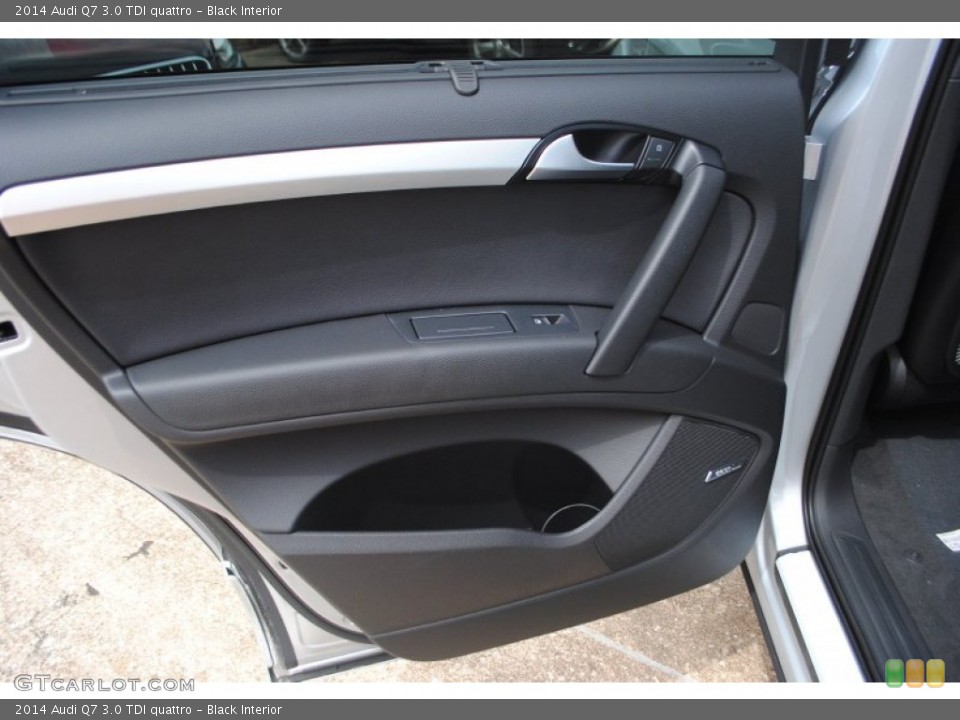 Black Interior Door Panel for the 2014 Audi Q7 3.0 TDI quattro #94672478