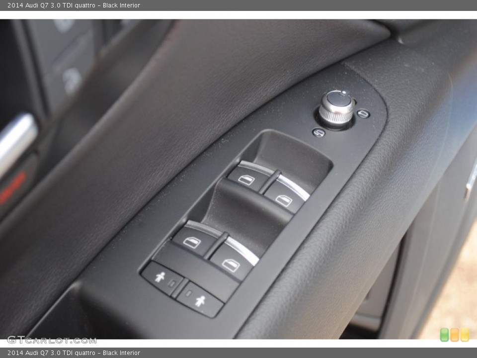 Black Interior Controls for the 2014 Audi Q7 3.0 TDI quattro #94672607