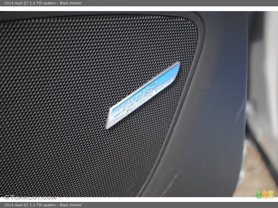 Black Interior Audio System for the 2014 Audi Q7 3.0 TDI quattro #94672622