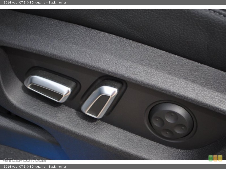 Black Interior Controls for the 2014 Audi Q7 3.0 TDI quattro #94672631