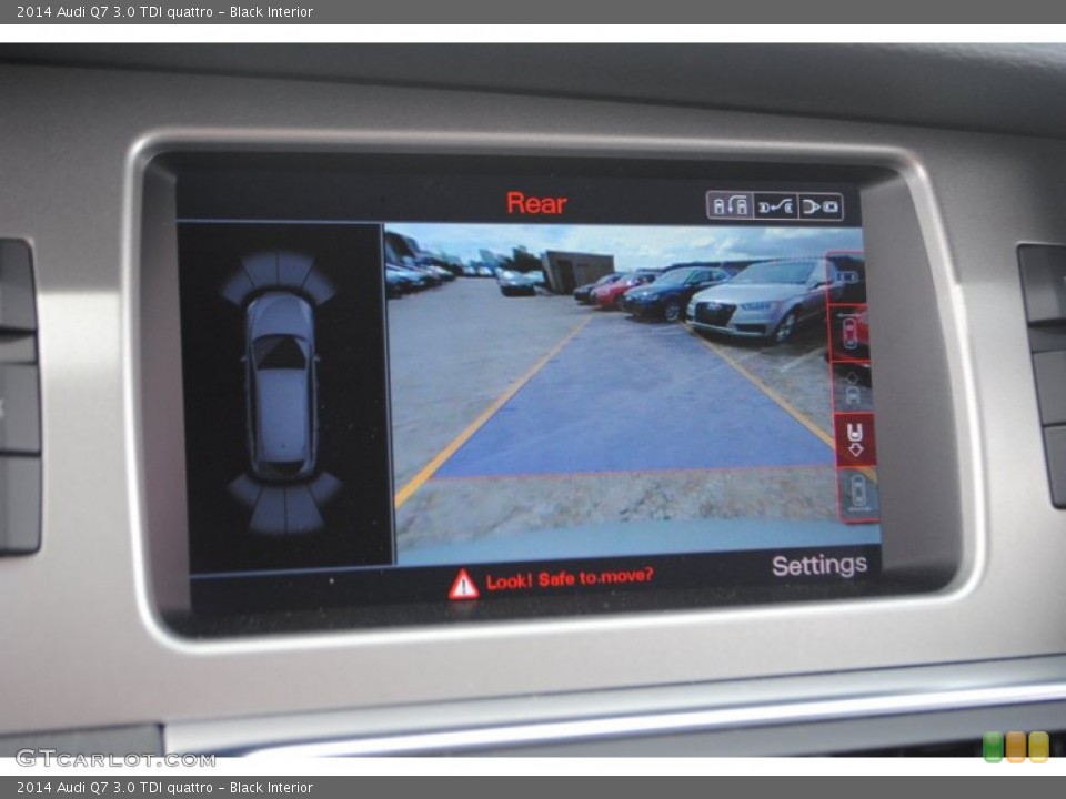 Black Interior Controls for the 2014 Audi Q7 3.0 TDI quattro #94672682