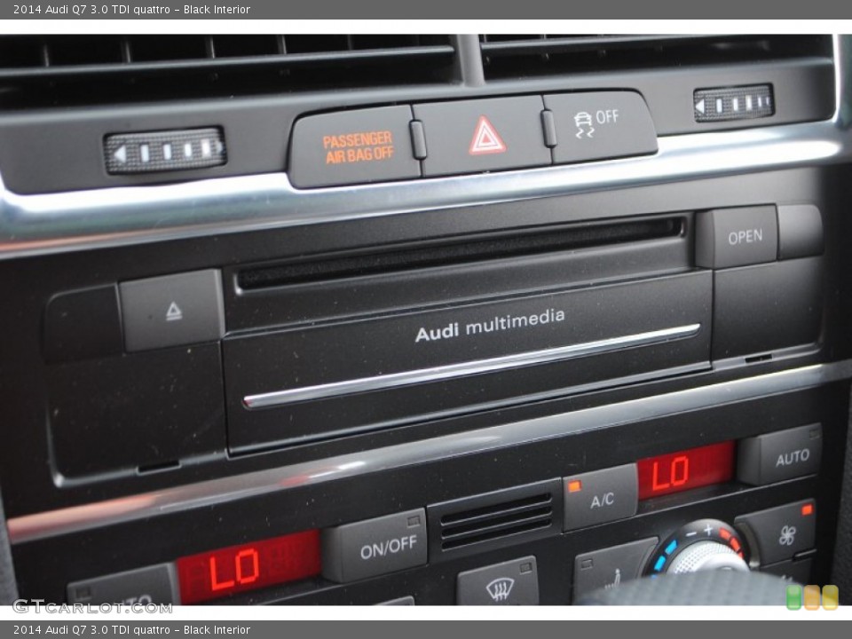 Black Interior Audio System for the 2014 Audi Q7 3.0 TDI quattro #94672727