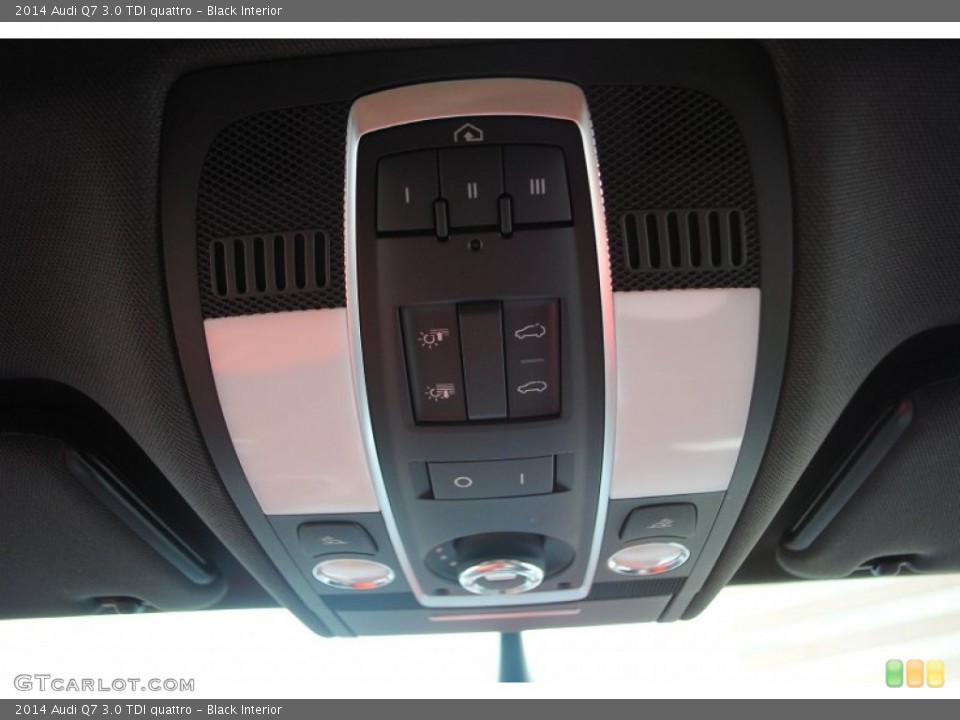 Black Interior Controls for the 2014 Audi Q7 3.0 TDI quattro #94672773