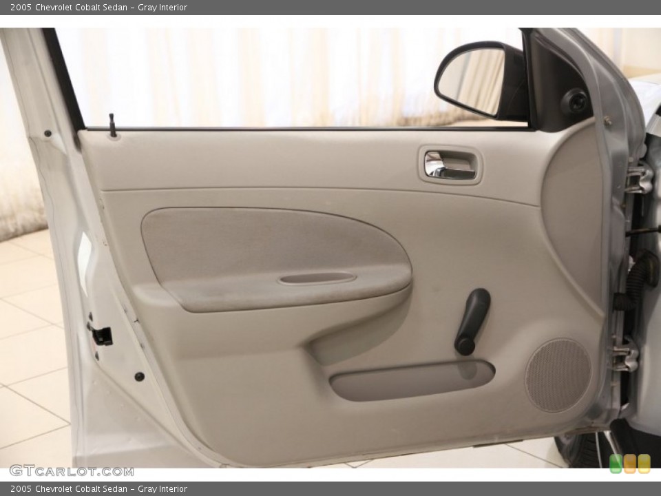 Gray Interior Door Panel for the 2005 Chevrolet Cobalt Sedan #94674122