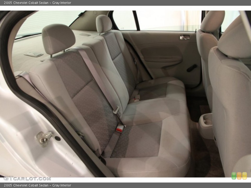 Gray Interior Rear Seat for the 2005 Chevrolet Cobalt Sedan #94674191