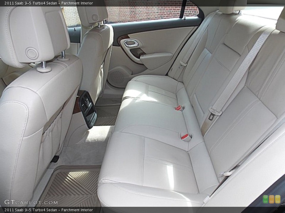 Parchment Interior Rear Seat for the 2011 Saab 9-5 Turbo4 Sedan #94680034