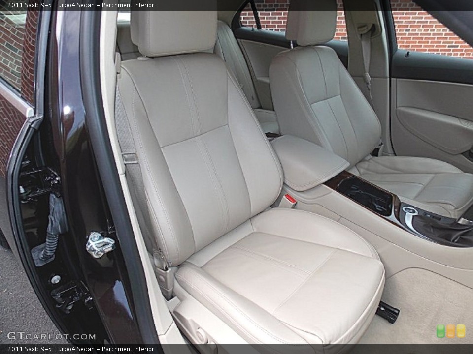 Parchment Interior Front Seat for the 2011 Saab 9-5 Turbo4 Sedan #94680142
