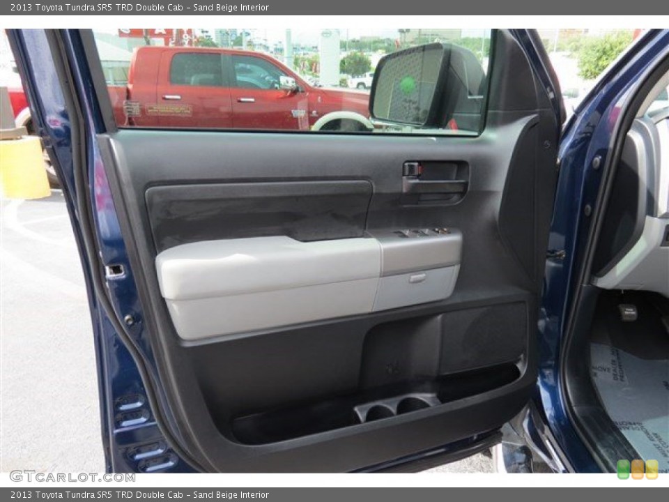 Sand Beige Interior Door Panel for the 2013 Toyota Tundra SR5 TRD Double Cab #94687248