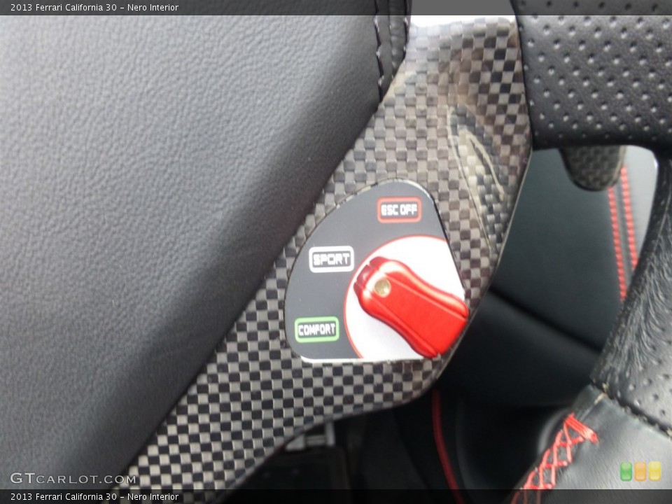 Nero Interior Controls for the 2013 Ferrari California 30 #94688749
