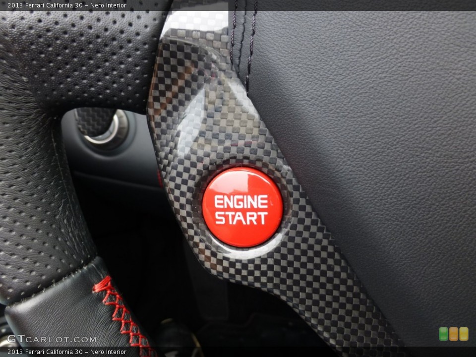 Nero Interior Controls for the 2013 Ferrari California 30 #94688785
