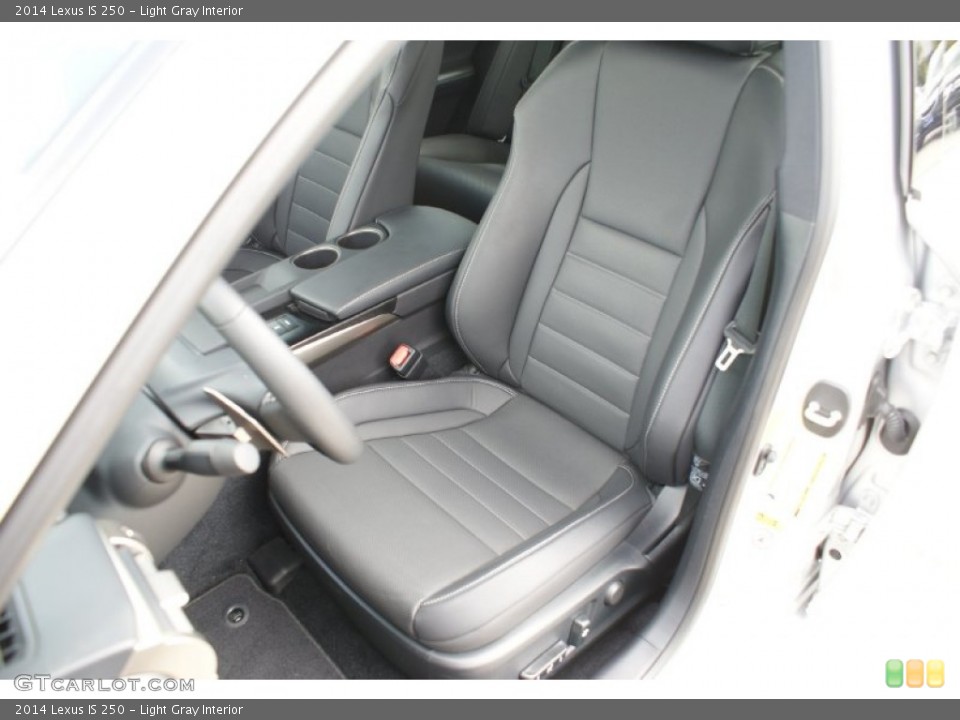 Light Gray Interior Front Seat for the 2014 Lexus IS 250 #94689313