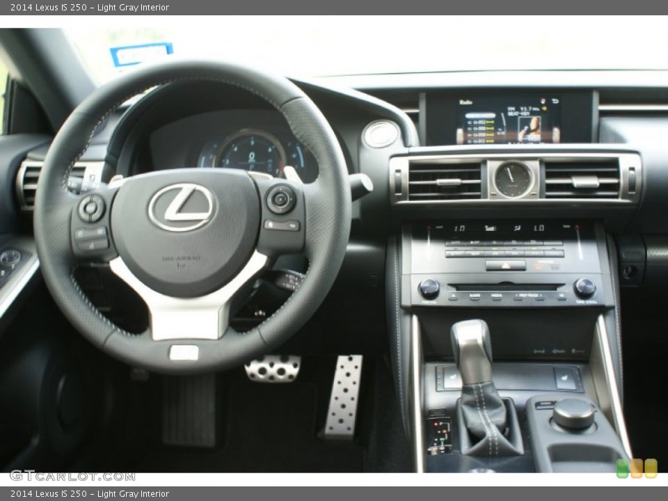 Light Gray Interior Dashboard for the 2014 Lexus IS 250 #94689487