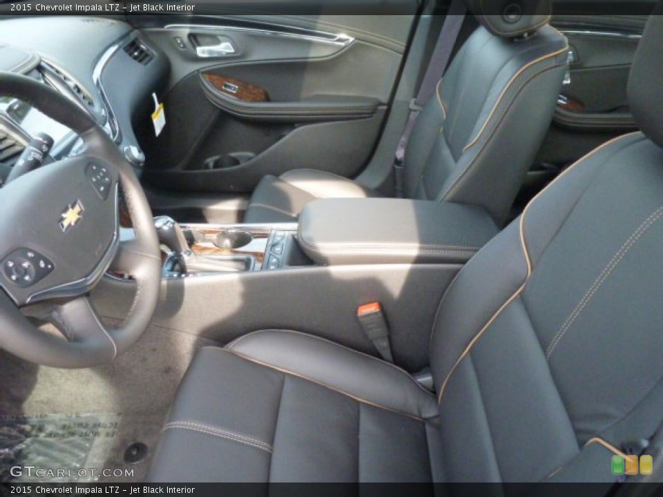 Jet Black Interior Front Seat for the 2015 Chevrolet Impala LTZ #94703295