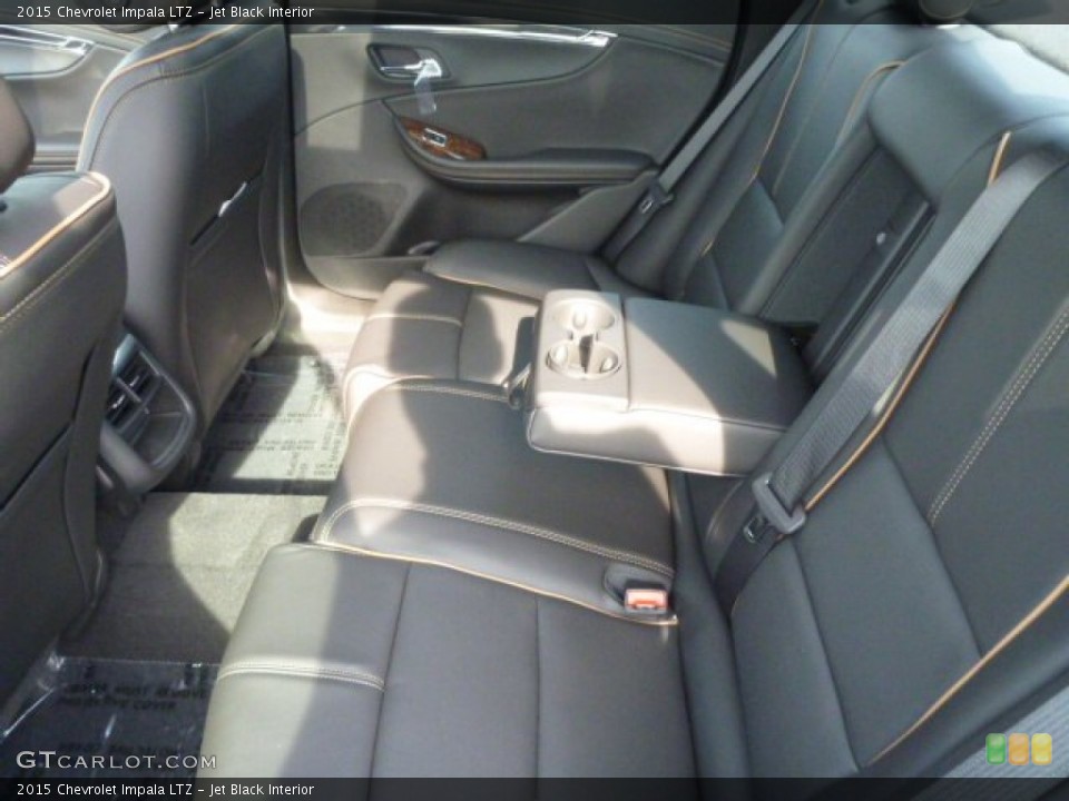Jet Black Interior Rear Seat for the 2015 Chevrolet Impala LTZ #94703322