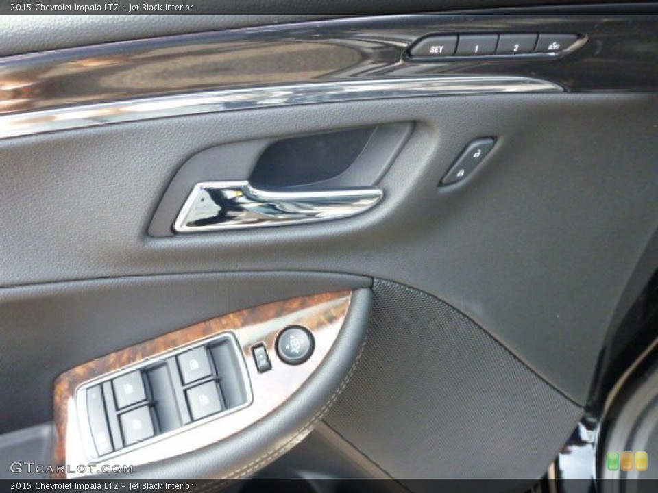 Jet Black Interior Controls for the 2015 Chevrolet Impala LTZ #94703370