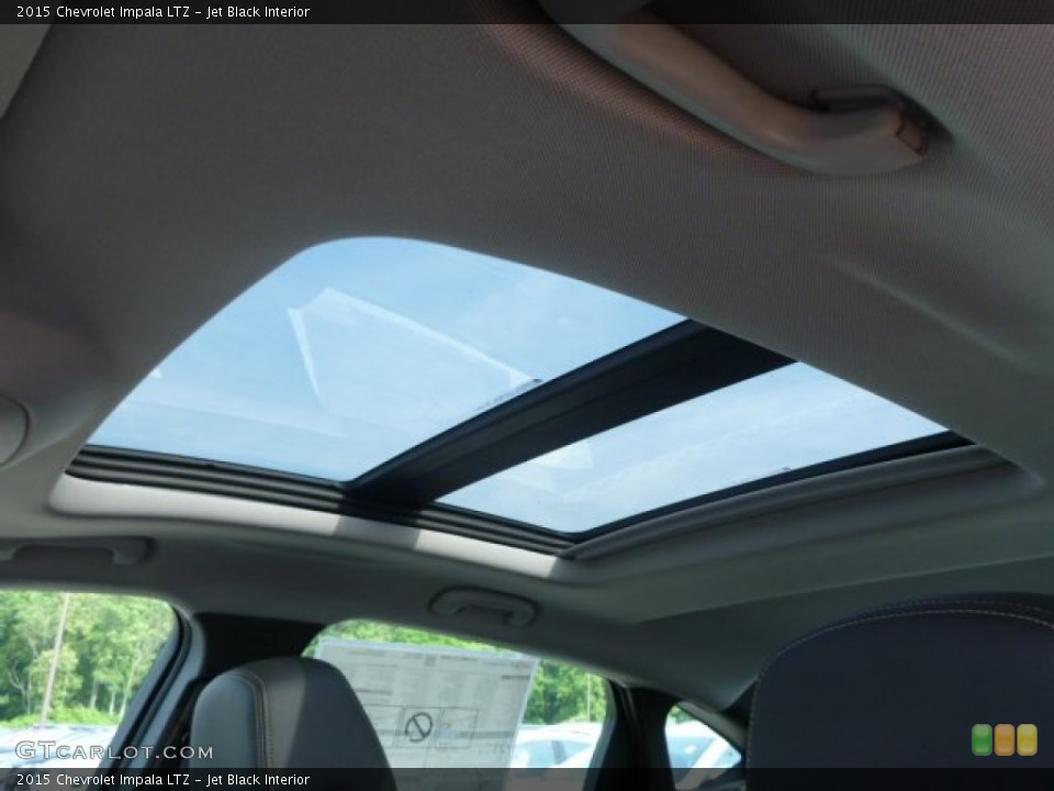 Jet Black Interior Sunroof for the 2015 Chevrolet Impala LTZ #94703430